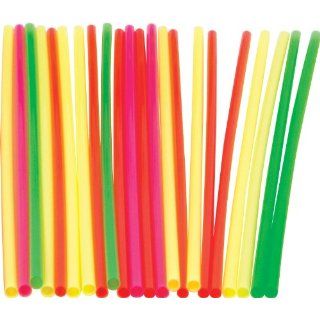 Cell O Core BS808NEON Assorted Collins Straw, 8" Length (10 Packs of 500)