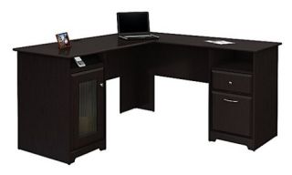 Bush Cabot L Shaped Desk   Desks
