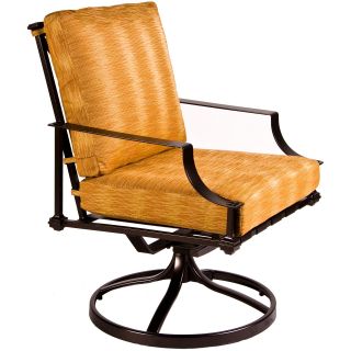 O.W. Lee Palazzo Swivel Rocker Dining Chair   Outdoor Dining Chairs