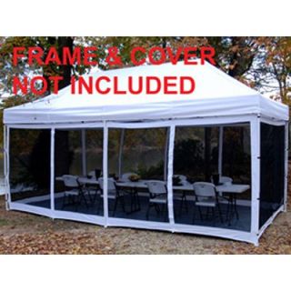 King Canopy 10 x 20 ft. Explorer Bug Screen Room   Canopy Accessories