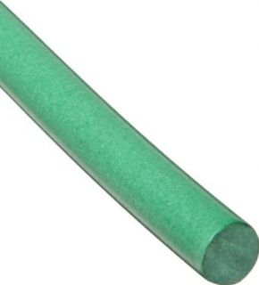 25% Glass Filled PTFE Round Rod, Green, 1/2" OD, 13" Length Laminates And Composites Raw Materials
