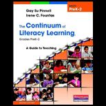 Continuum of Literacy Learning, Grades PreK 2