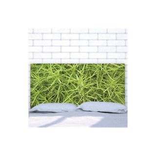 Noyo Home Panel Headboard Grass Size Queen