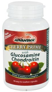Fruit Advantage   Cherry Prime with Glucosamine Chondroitin   90 Capsules formerly Traverse Bay