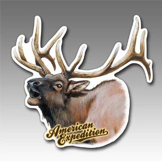American Elk Wildlife Car Magnet   Home And Garden Products