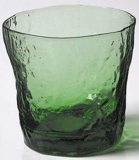 Morgantown Crinkle Green Double Old Fashioned   Stem #1962, Light Green