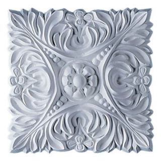 Acanthus Leaf with Beads Rosette   6.125W x 6.125H in.   Wall Decor