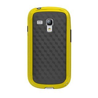Katinkas 2108054508 Hard Cover for Samsung Galaxy S3 mini Fiber   1 Pack   Carrying Case   Retail Packaging   Black/Yellow Cell Phones & Accessories