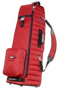 Samsonite 4 Piece Golf Travel Cover Set (Red)  Sports & Outdoors