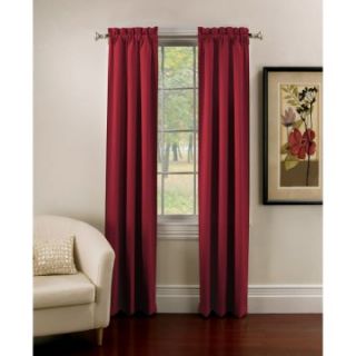 Arlee Home Fashions Ridgedale Duck Blackout Rod Pocket Panel Pair   Curtains