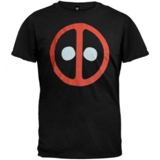 Marvel Comics Deadpool Icon Men's Black T shirt Clothing