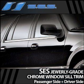 2003 2013 Ford Expedition Chrome Window Sill Trim (w/keypad cutout) Automotive