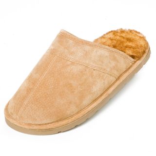 Lamo Mens Suede Scuff Slippers   Mens Slippers