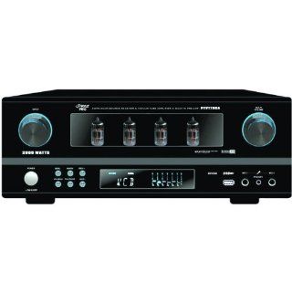 Pyle Home Ptvt790A 19'' Rack Mount 2,000 Watt Am/Fm Multi Source Receiver & Vacuum Tube Amplifier   Home Theater Electronics Sports & Outdoors