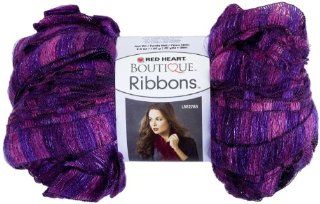 Red Heart E790.1930 Boutique Ribbons Yarn, Aurora