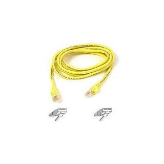Belkin Snagless CAT5E Patch Cable * RJ45M/RJ45M; 25  YELLOW ( A3L791b25 YLW S ) Electronics