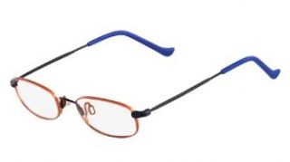 FLEXON Children's Eyeglasses (816) ORANGE TWILIGHT, 44 mm Clothing