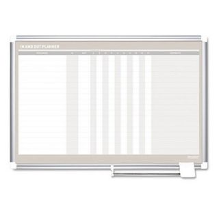MasterVision 36 x 24 in. In Out Dry Erase Board   Dry Erase Whiteboards