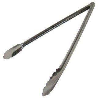 Stainless Steel Locking Tongs   16 Inch Kitchen & Dining