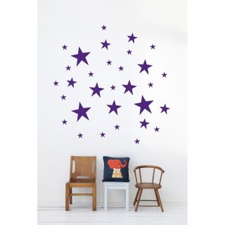 Stars Wall Decal   Violet   Wall Decals