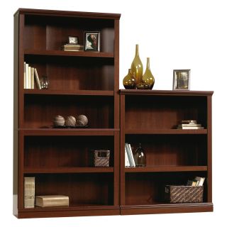 Sauder Miscellaneous Storage 3 Shelf Bookcase   Select Cherry   Bookcases