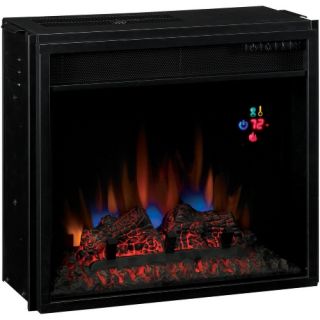 Classic Flame 18 in. Electric Fireplace Insert with Backlit Display   Electric Inserts