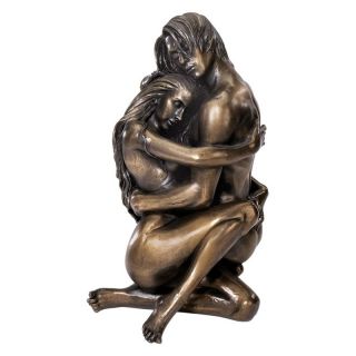 Design Toscano 9 in. The Tender Caress Sculpture   Sculptures & Figurines