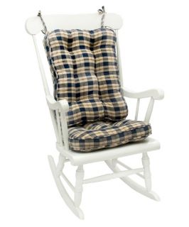 Greendale Home Fashions Standard Rocking Chair Cushion Set   Cotton   Rocking Chair Cushions