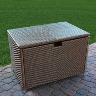 Tortuga Stonewick Medium Storage Box   Outdoor Benches