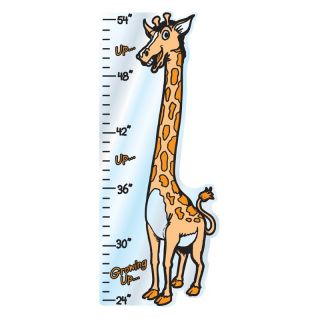 Giraffe Growth Chart Mirror   12W x 32H in.   Decor