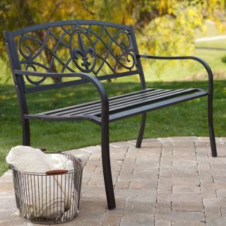 Coral Coast Royal 4 ft. Curved Back Garden Bench   Outdoor Benches