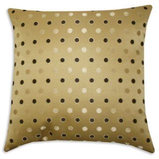 Chooty Dots 17 by 17 KE Down Pillow, Chocolate   Throw Pillows