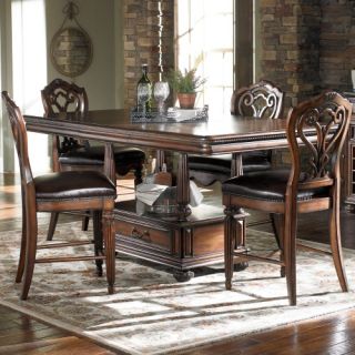 American Drew Barrington House Gathering Height Dining Table   Dining Tables