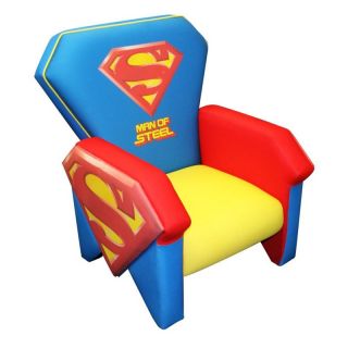 Warner Brothers Superman Icon Chair   Kids Arm Chairs