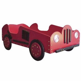 Old Style Race Car Toddler Bed   Themed Toddler Beds