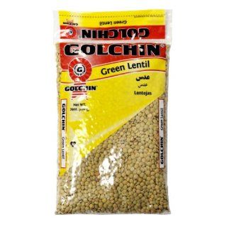 Golchin Green Lentil, 24 Ounce (Pack of 26)  Dried Lentils  Grocery & Gourmet Food