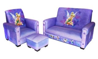 Disney Fairies 3 Piece Toddler Sofa Set   Seating