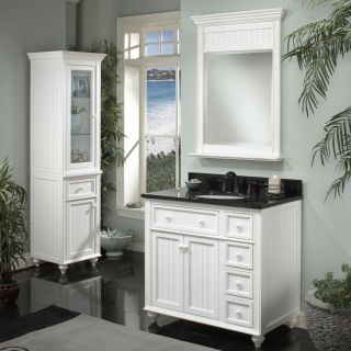 Sagehill Designs Cottage Retreat CR3021 30 in. Antique White Single Bathroom Vanity   Single Sink Bathroom Vanities