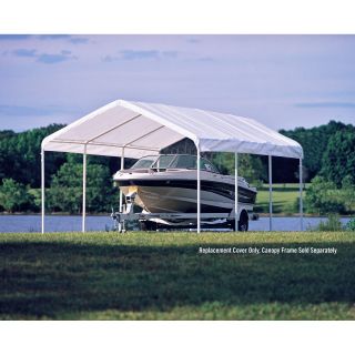 ShelterLogic 12 x 20 Canopy White Replacement Cover for 2" Frame   Canopy Accessories