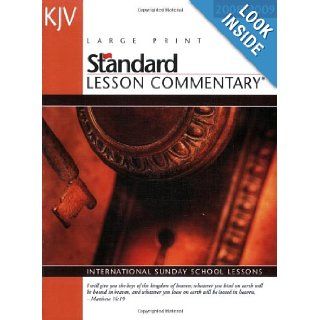 KJV Standard Lesson Commentary 2008 2009 International Sunday School Lessons (Standard Lesson Commentary KJV (Large Print)) Ronald L. Nickelson, Jonathan Underwood 9780784722008 Books