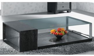 Armen Living 880 Rectangle Wenge Wood Coffee Table   Coffee Tables