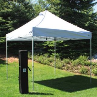 UnderCover 10 x 10 Super Lightweight Aluminum Instant Canopy with Sidewall Enclosure   Canopies