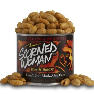 Scorned Woman Spicy Virginia Peanuts, 9 Ounce Can  Grocery & Gourmet Food