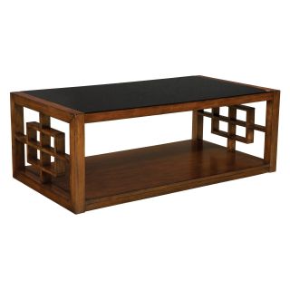 Standard Furniture Hamilton Rectangular Cocktail Table with Casters   Coffee Tables