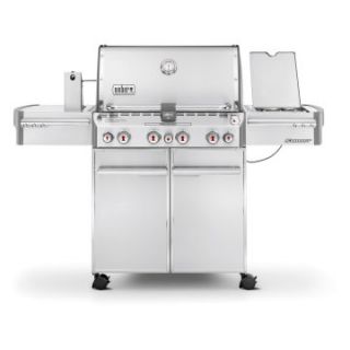 Weber Summit S 470 Stainless Steel Gas Grill   Propane   Gas Grills
