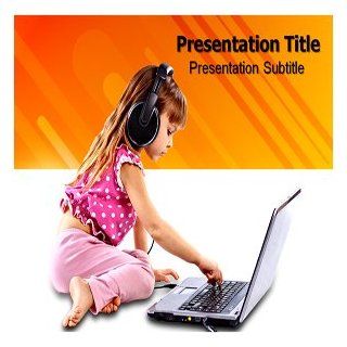 Computer Generations PowerPoint Template   Computer Generations PowerPoint (PPT) Backgrounds Templates Software