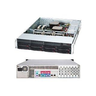 Supermicro   CSE 825TQ 600LPB   Case CSE 825TQ 600LPB 2U 600W 8x3.5inch SAS/SATA 2xFixed 3.5inch Retail Computers & Accessories