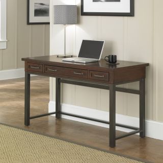 Home Styles Cabin Creek Executive Desk   Chestnut   Desks