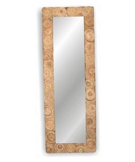 Large BuzzFull Length Rectangle Mirror   27.5W x 79H in.   Indoor Wicker Furniture