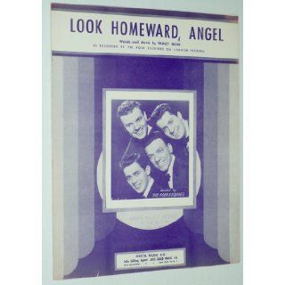 Look Homeward, Angel (As Recorded by The Four Esquires   on cover) Wally Gold Books